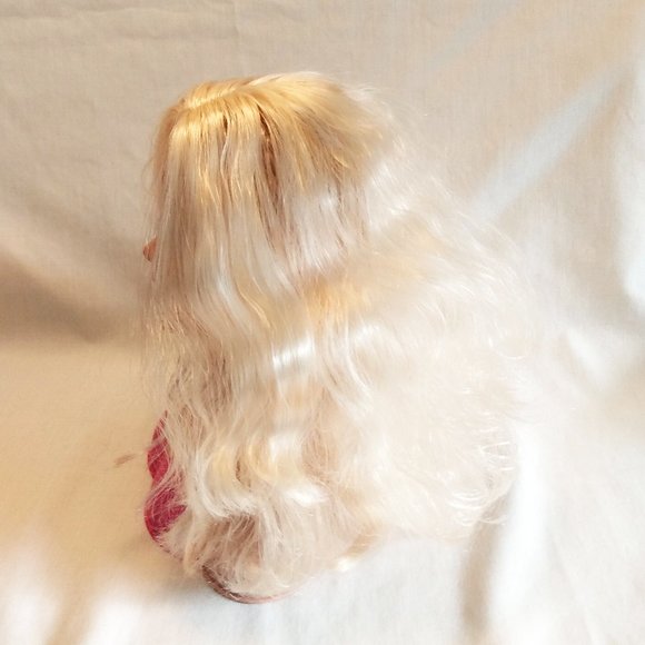 2011-2013 Mattel Barbie Styling Head and Accessories-Platinum Blond-7" - Picture 6 of 11